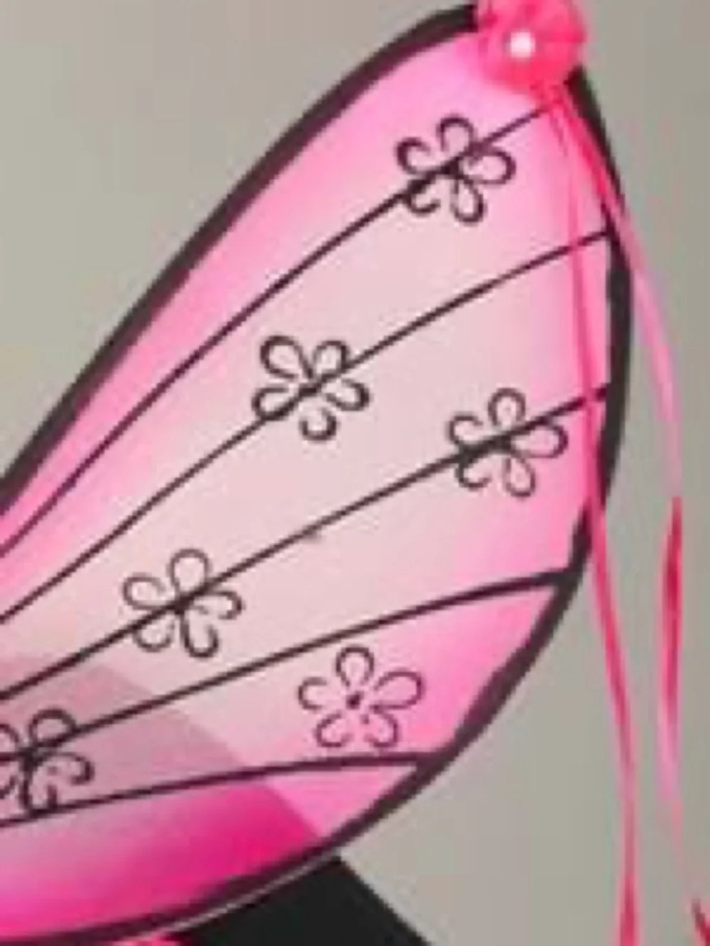 Pink Butterfly Wings Adult Costume Accessory